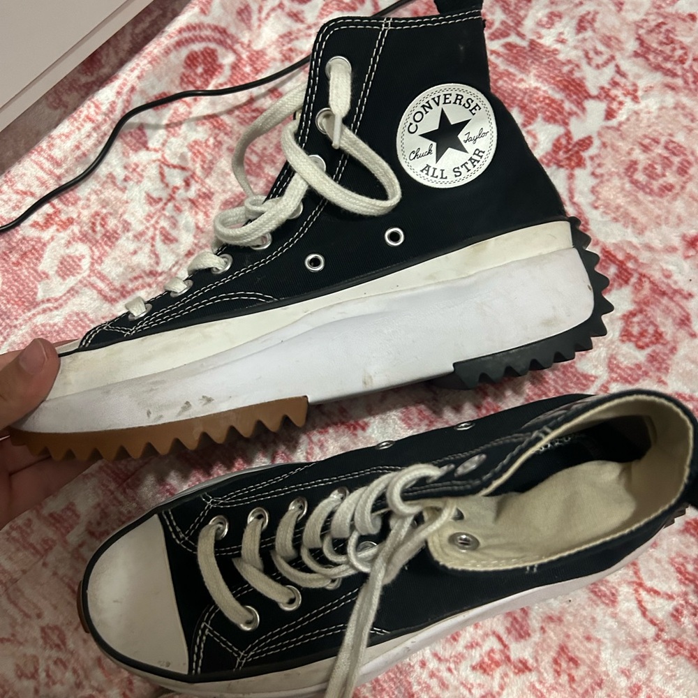 Converse Black High-Top Sneakers